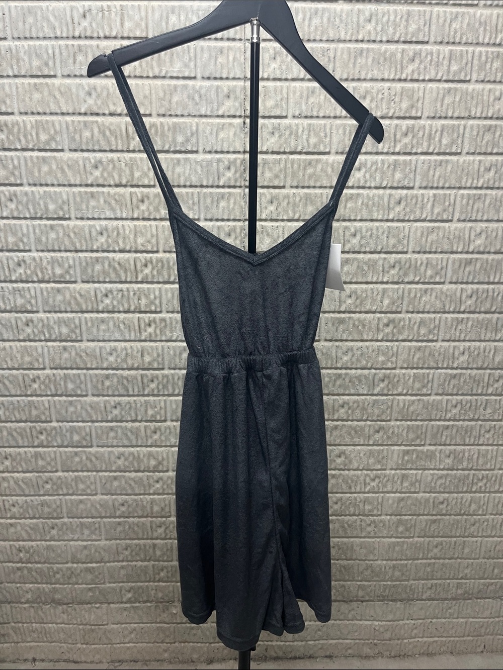 Cupshe Charcoal Gray Spaghetti Strap Jumpsuit